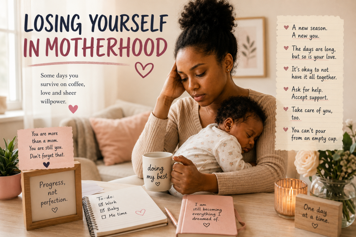 losing yourself in motherhood